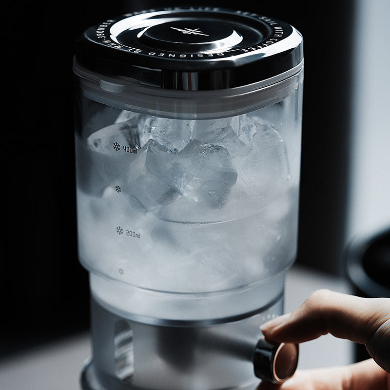 MHW-3BOMBER Fresh Ice Dripper Cold Drip Coffee Maker Transparent-400m