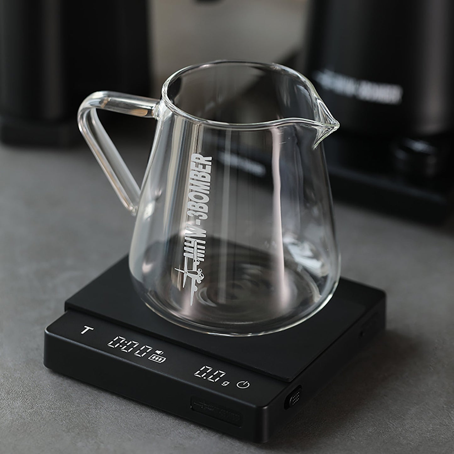 MHW-3BOMBER Cube Coffee Scale 2.0