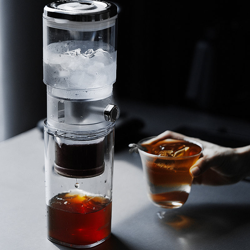 MHW-3BOMBER Fresh Ice Dripper Cold Drip Coffee Maker Transparent-400m