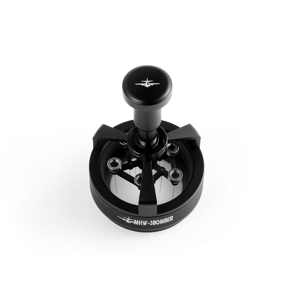 MHW-3BOMBER Cyclone Needle Distribution Tool Black-58.35mm