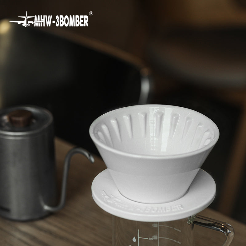 MHW-3BOMBER Meteor Coffee Dripper 155/1-2 persons-white