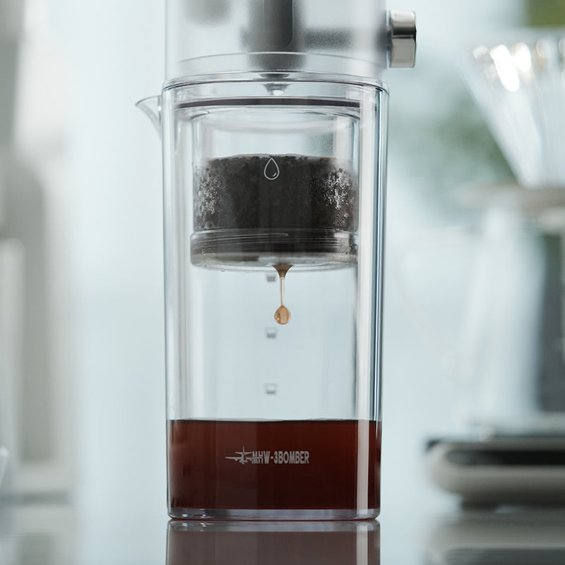MHW-3BOMBER Fresh Ice Dripper Cold Drip Coffee Maker Transparent-400m
