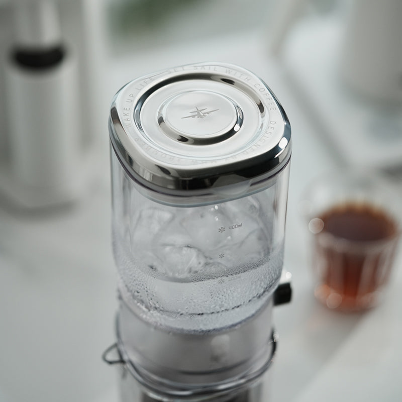 MHW-3BOMBER Fresh Ice Dripper Cold Drip Coffee Maker Transparent-400m
