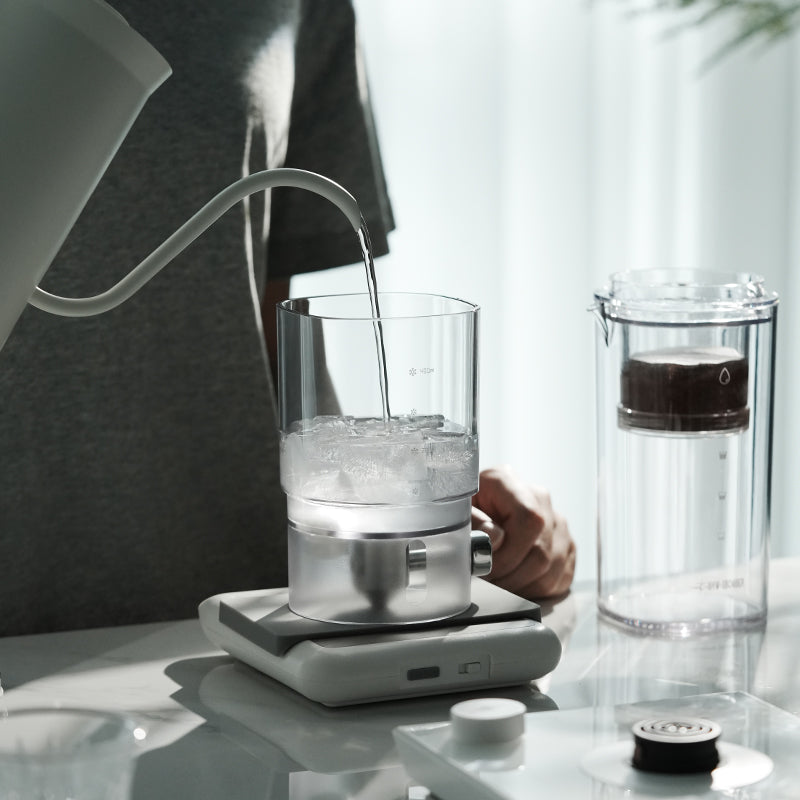 MHW-3BOMBER Fresh Ice Dripper Cold Drip Coffee Maker Transparent-400m