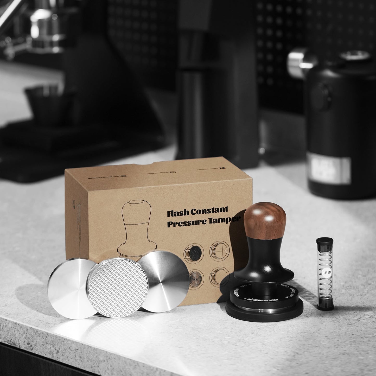 MHW-3BOMBER Flash Constant Pressure Tamper 2.0 Set