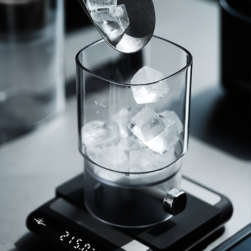 MHW-3BOMBER Fresh Ice Dripper Cold Drip Coffee Maker Transparent-400m