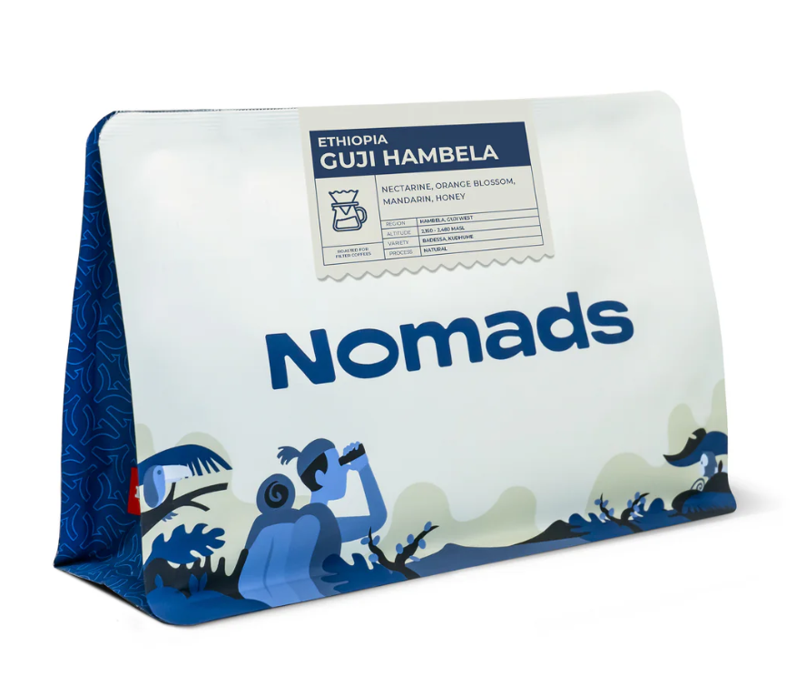 Ethiopia Guji Hambela | محمصه نومادس
