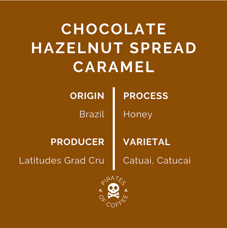 NUTTY Espresso: Brazil Honey Process