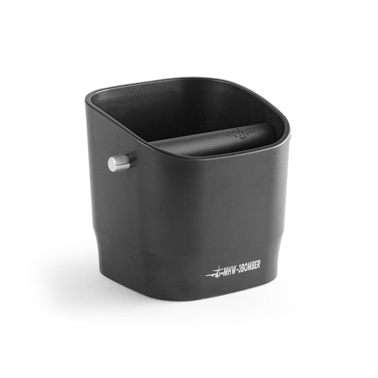 MHW-3BOMBER Coffee Espresso Square Knock Box Black