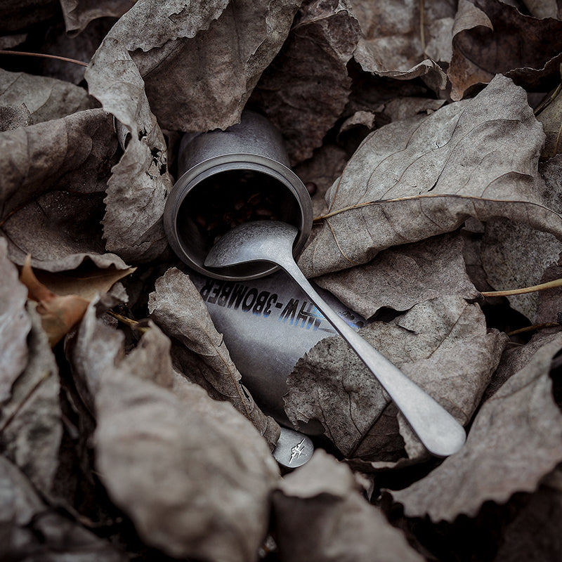 MHW-3BOMBER Coffee Spoon Long Handle Coffee Cupping Spoon silver spot