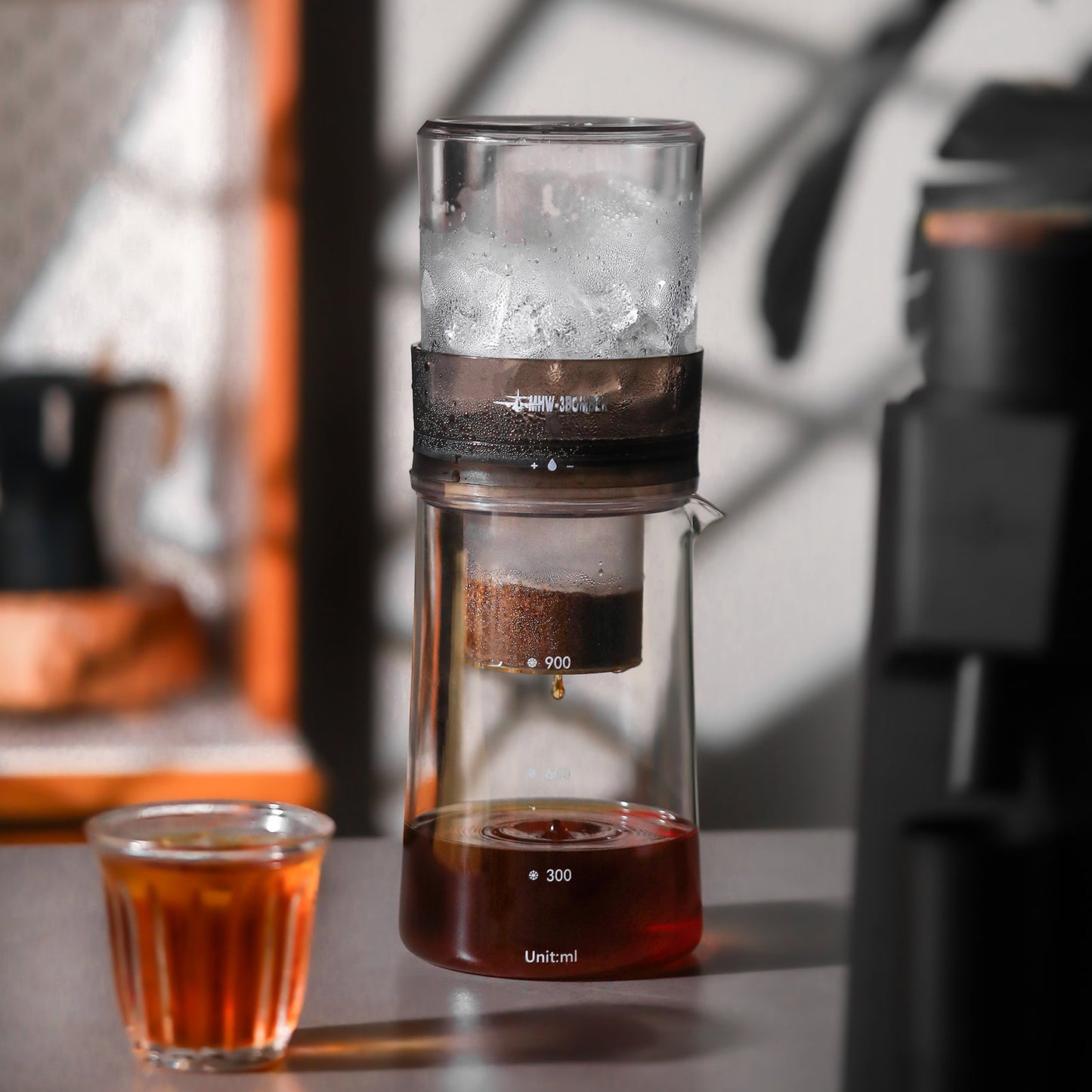 MHW-3BOMBER Coffee Baro Ice Dripper Cold Drip Coffee Maker 600ml