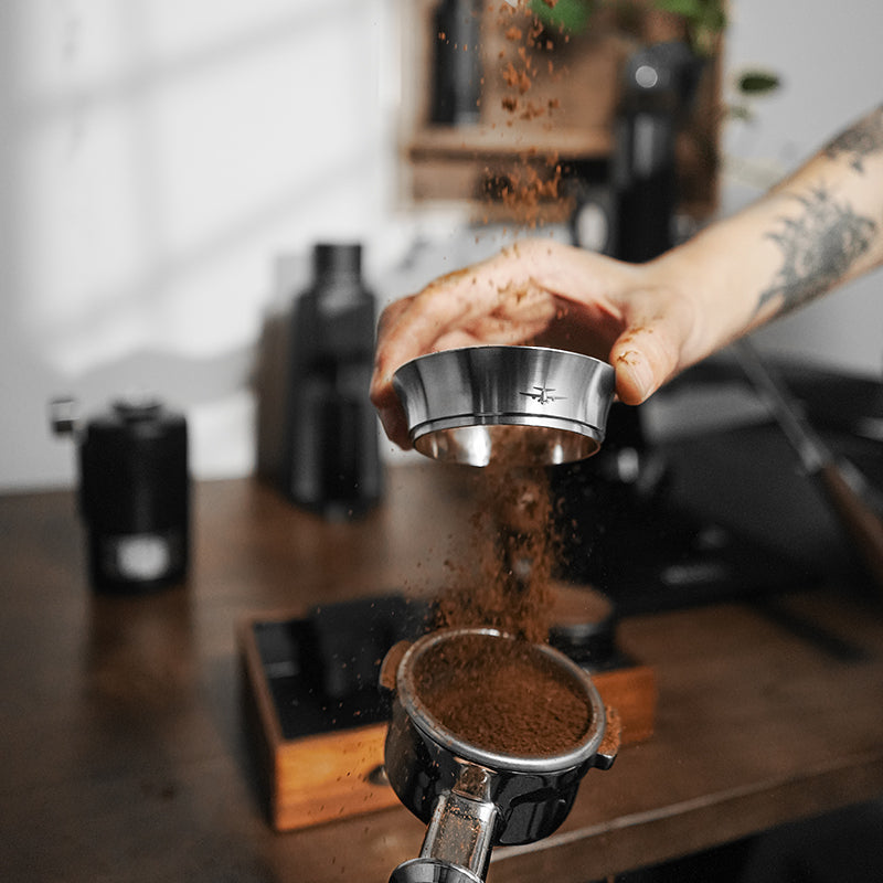MHW-3BOMBER Stainless Steel Coffee Dosing Funnel
