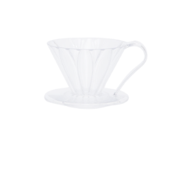 Cafec Flower Dripper Clear Cup 1