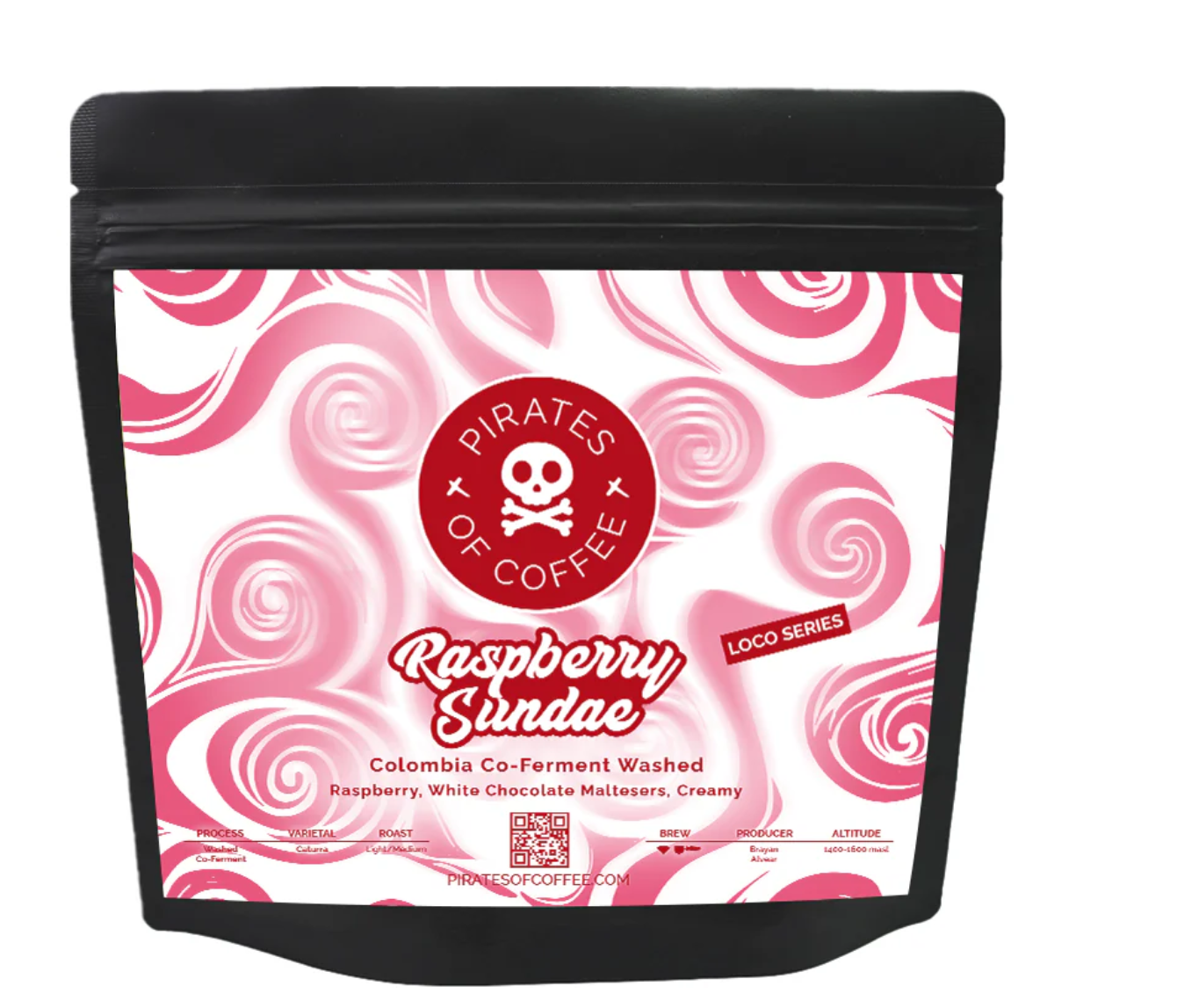 RASPBERRY SUNDAE: Colombia Co-Ferment Washed