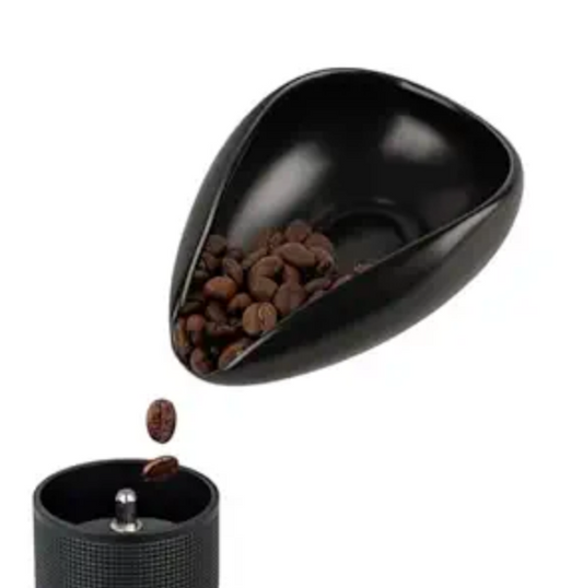 Ceramic Bean Plate Black