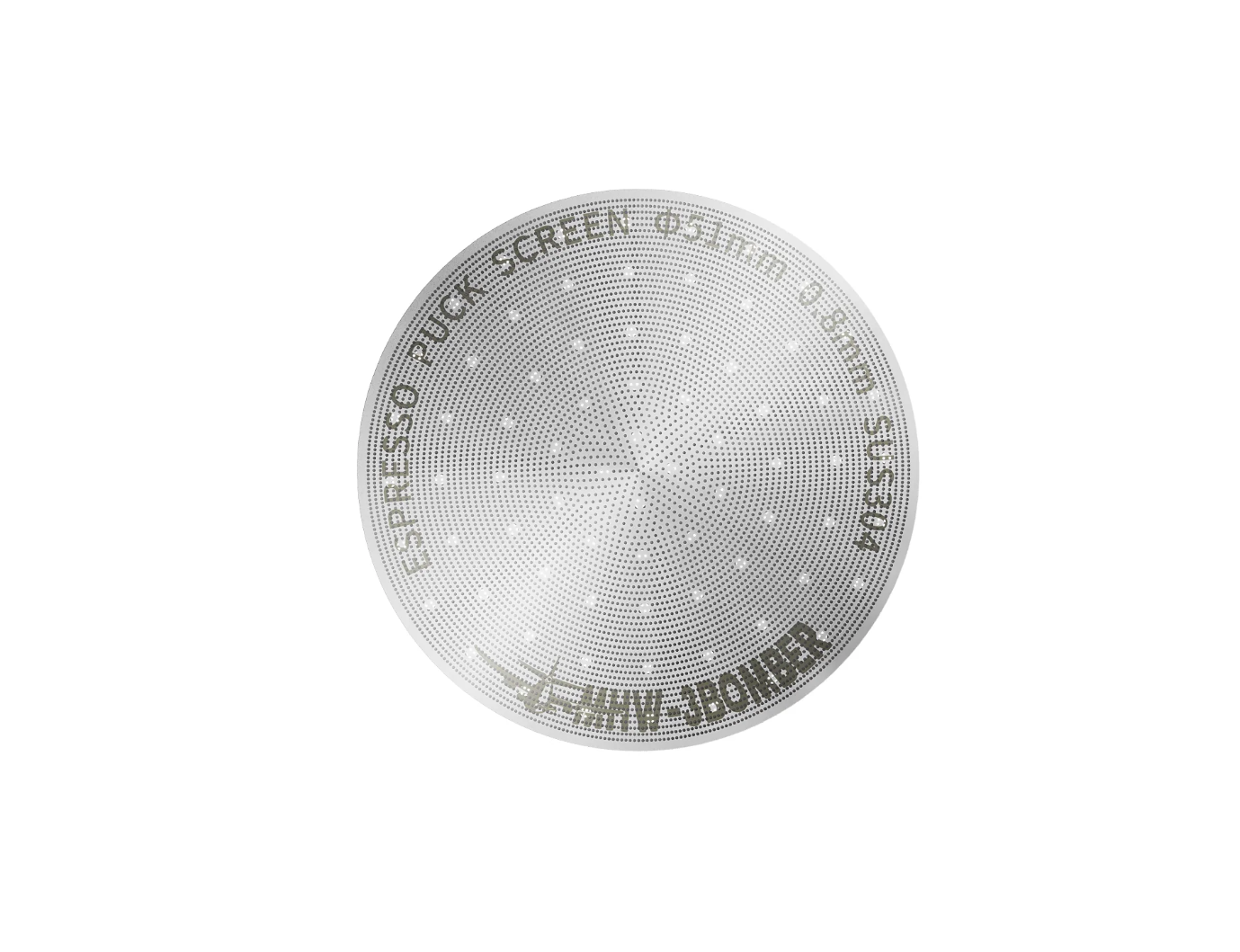 MHW-3BOMBER Espresso Puck Screen