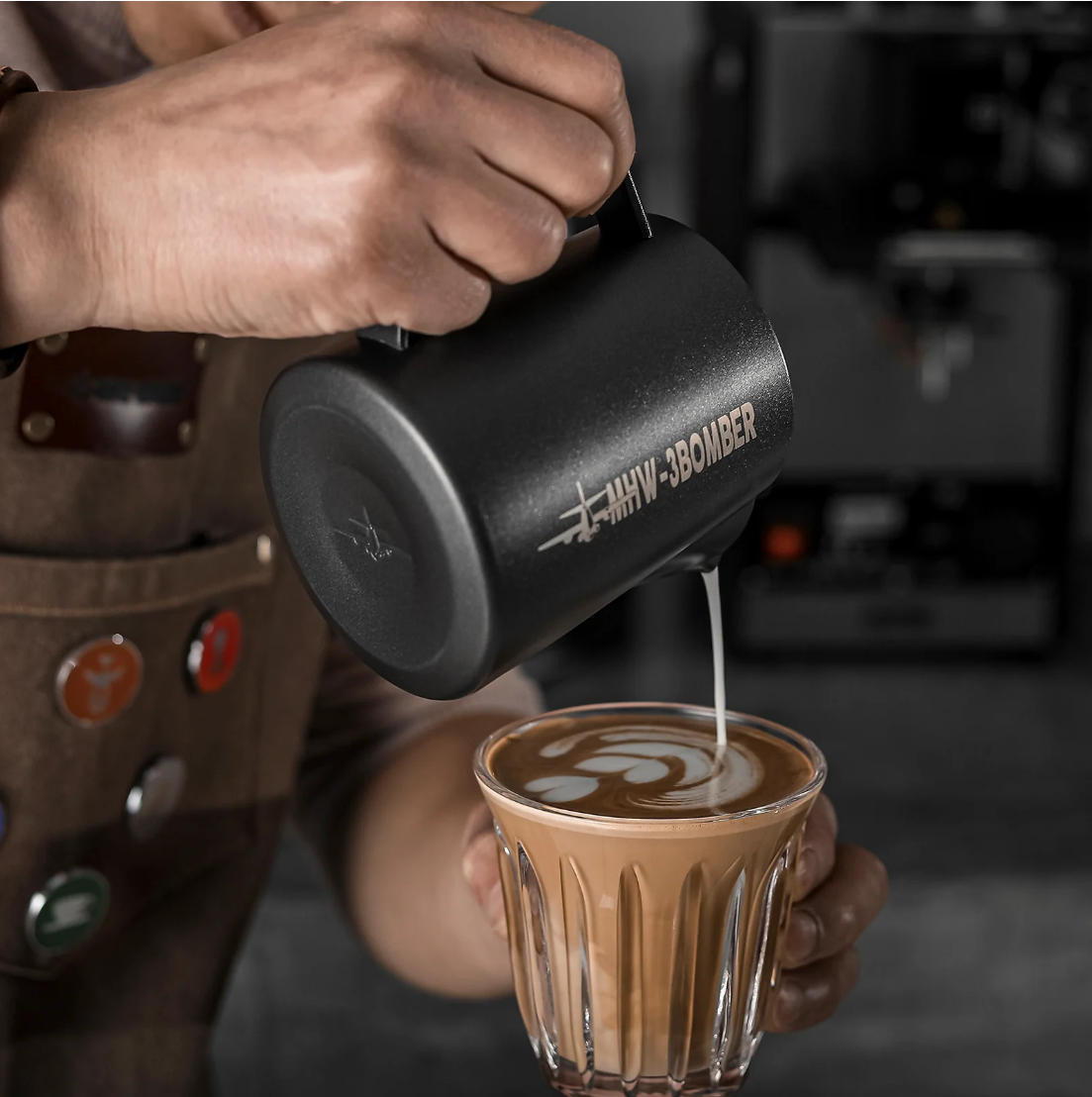 Milk pitcher 5.0-500ml-Matte Black