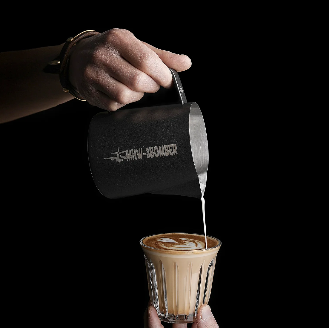 Milk pitcher 5.0-500ml-Matte Black