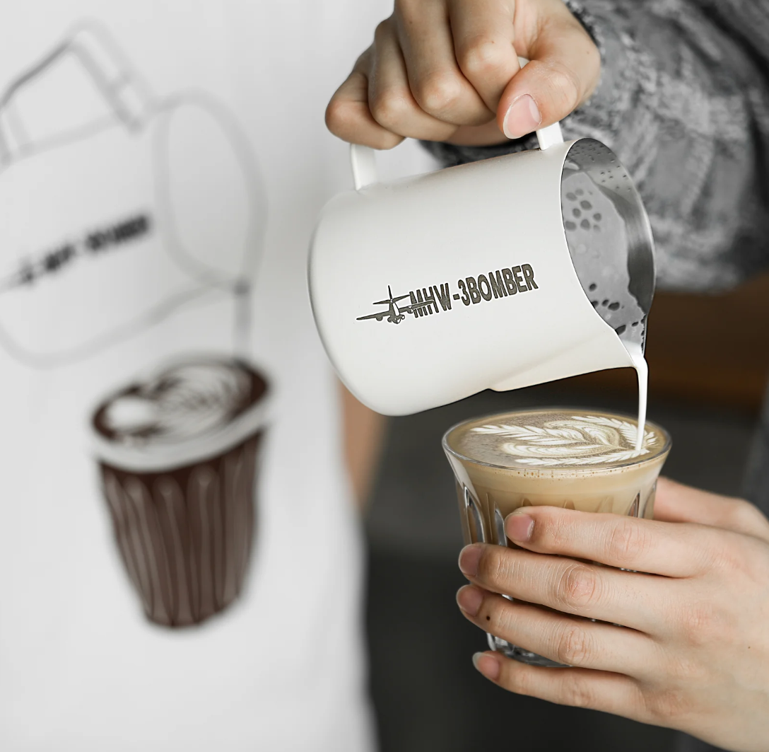 MHW-3BOMBER Milk Frothing Pitcher 3.0 White - 450 ml