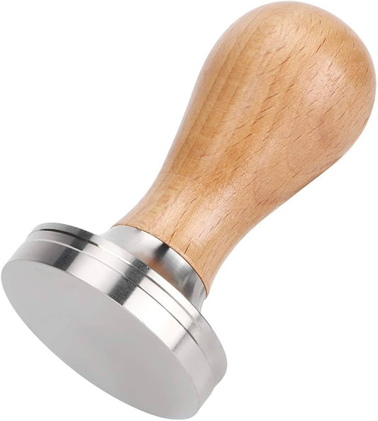 MHW-3BOMBER Vase Tamper 58mm universal-beech-Flat