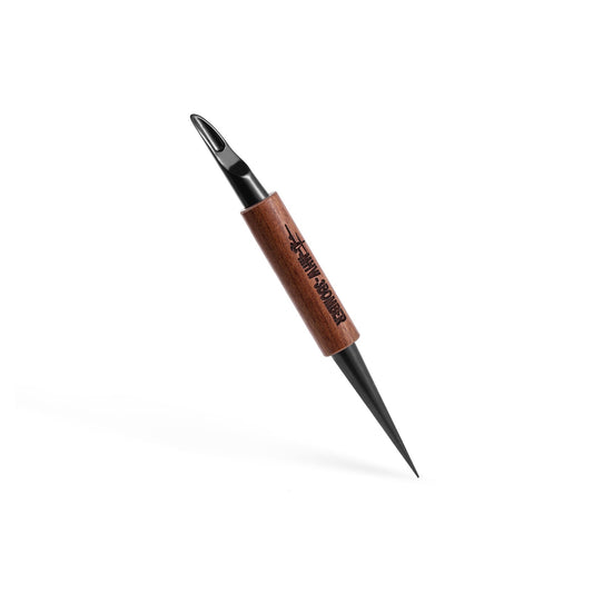 MHW-3BOMBER Coffee Art Needle 152mm-black-red rosewood